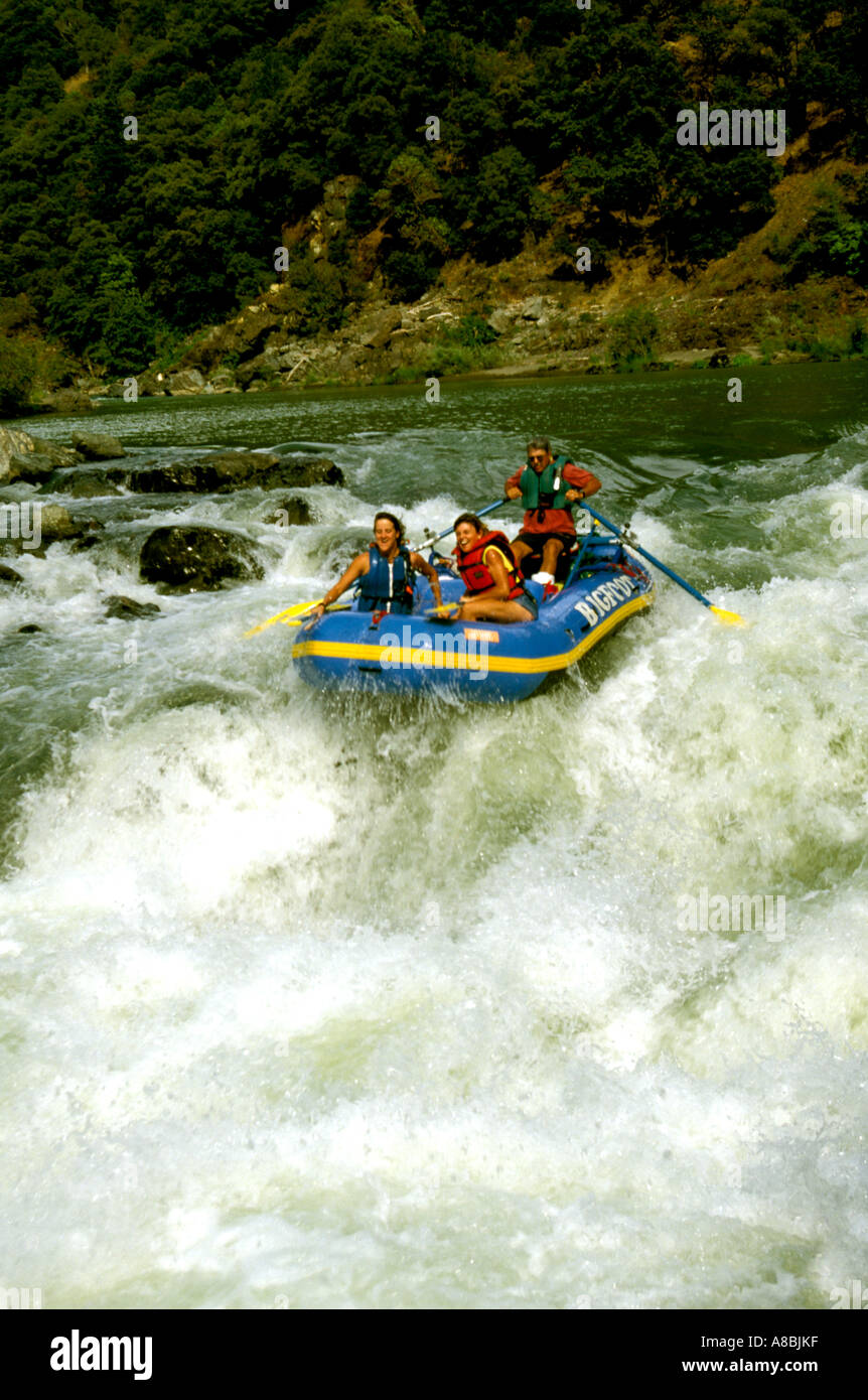 California Redwood Country Rafting on the Trinity River Stock Photo - Alamy