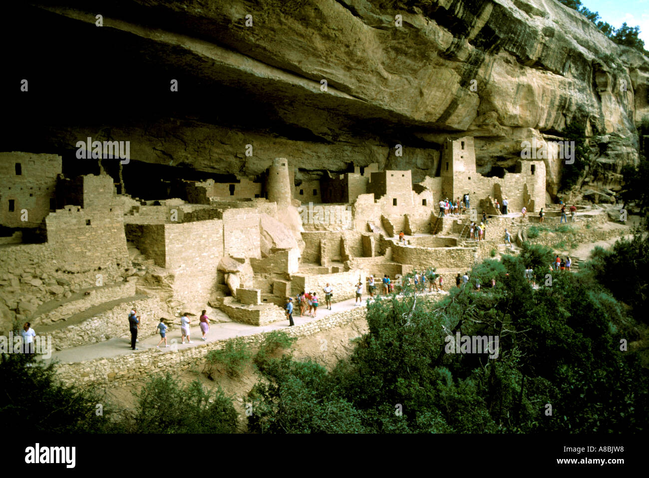 Colorado Mesa Verde National Park Cliff Palace Stock Photo - Alamy