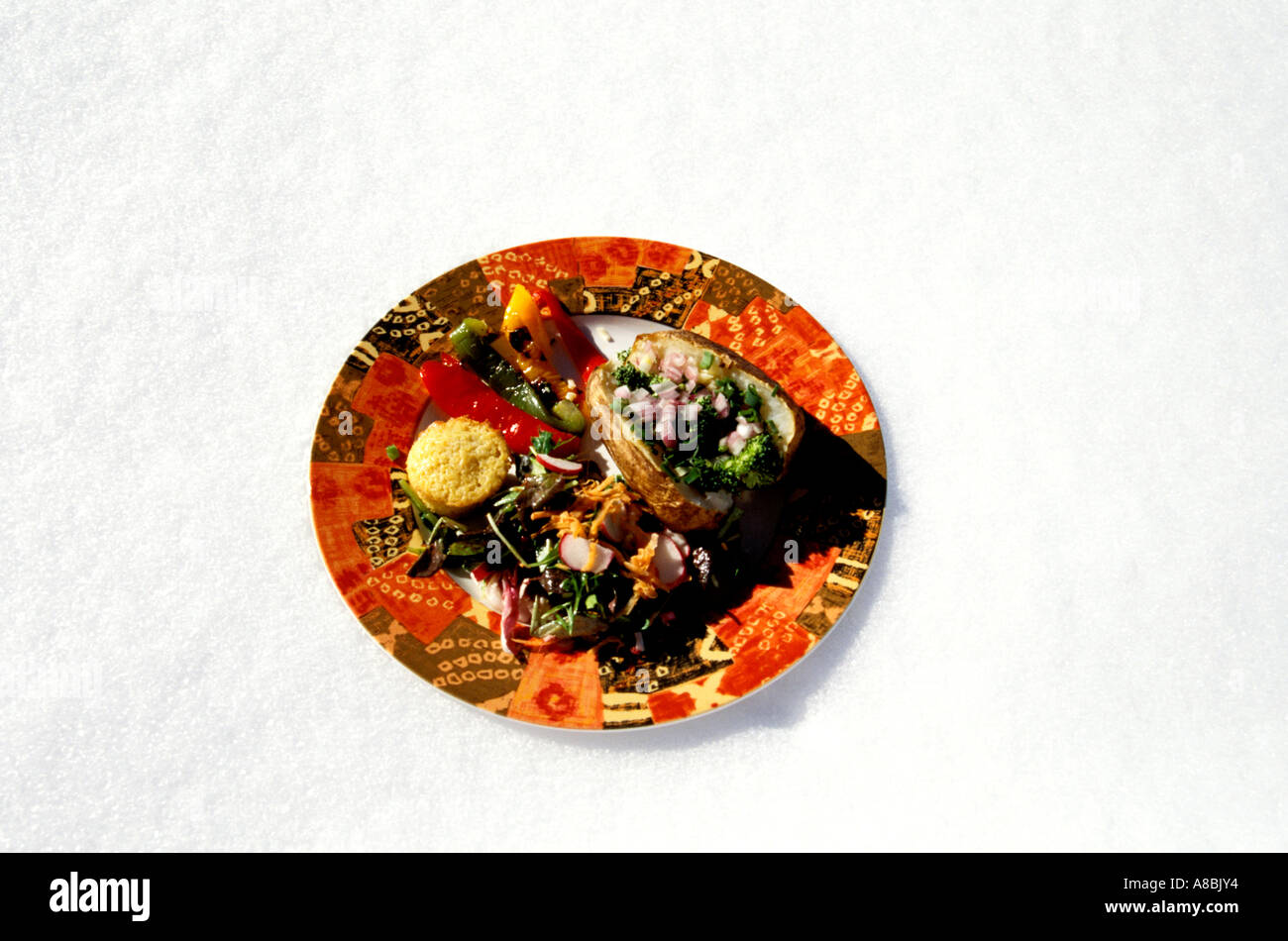 Colorado Cuisine food Telluride resort The Peaks Stock Photo Alamy