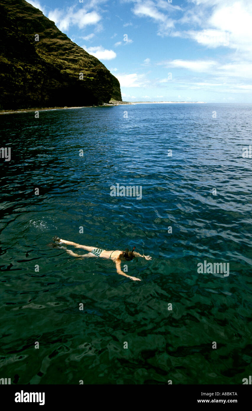 Snorkeling hawaii hi-res stock photography and images - Alamy