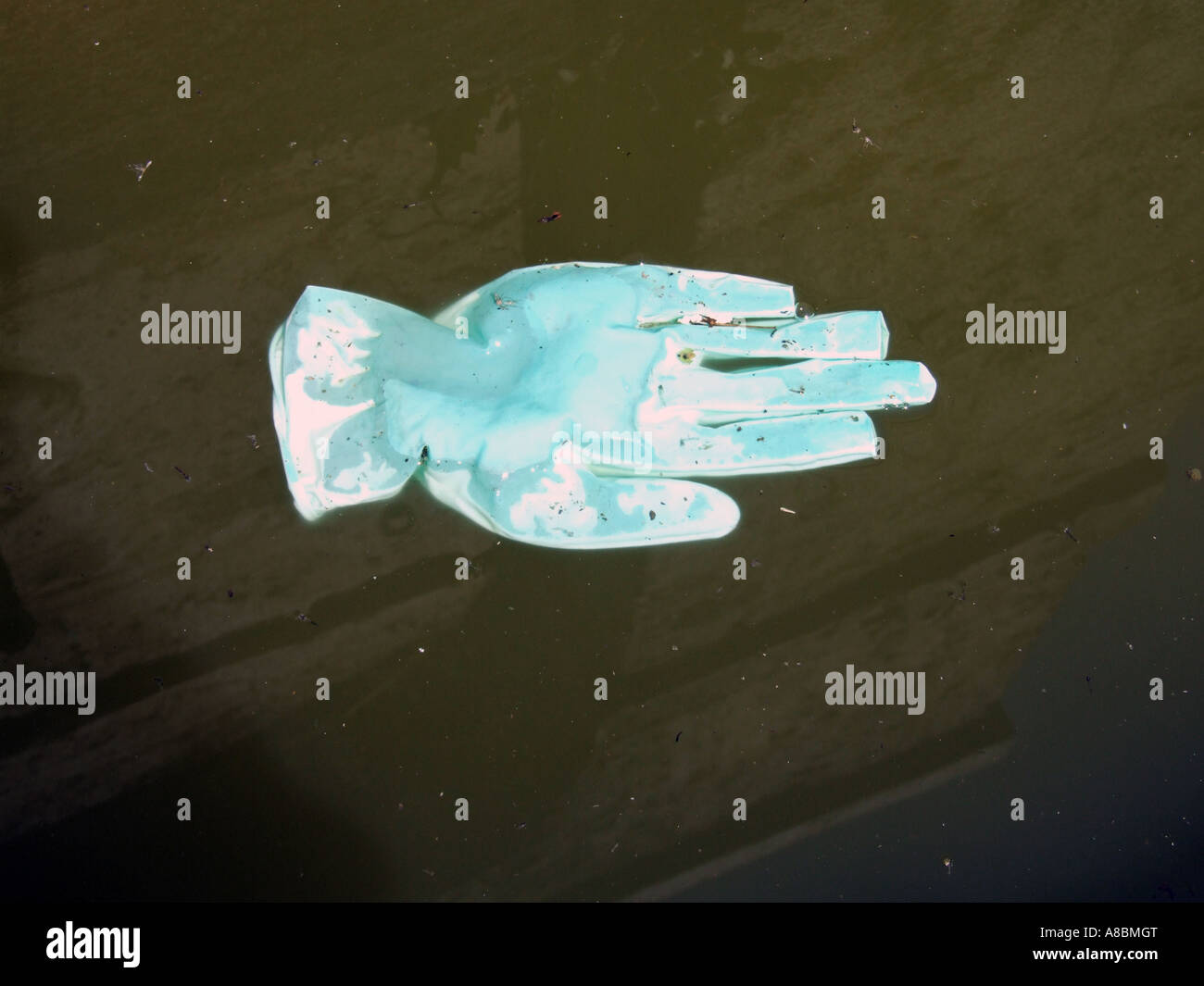 green surgical glove Stock Photo Alamy