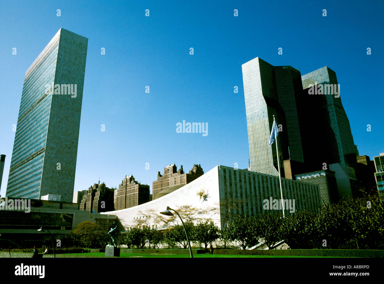 New York Manhattan UN building Stock Photo - Alamy