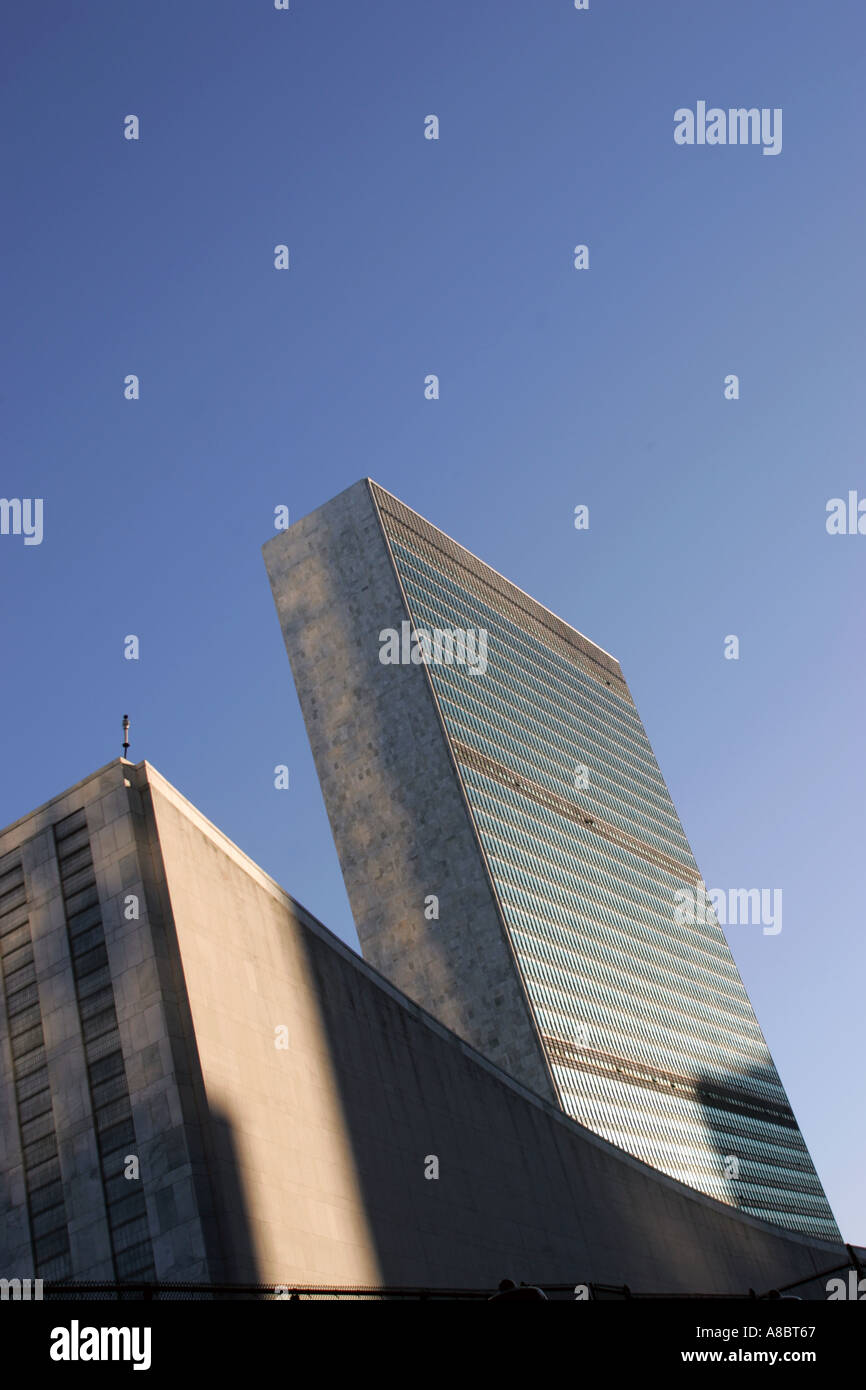 united nations head quarters new yorkd city Stock Photo