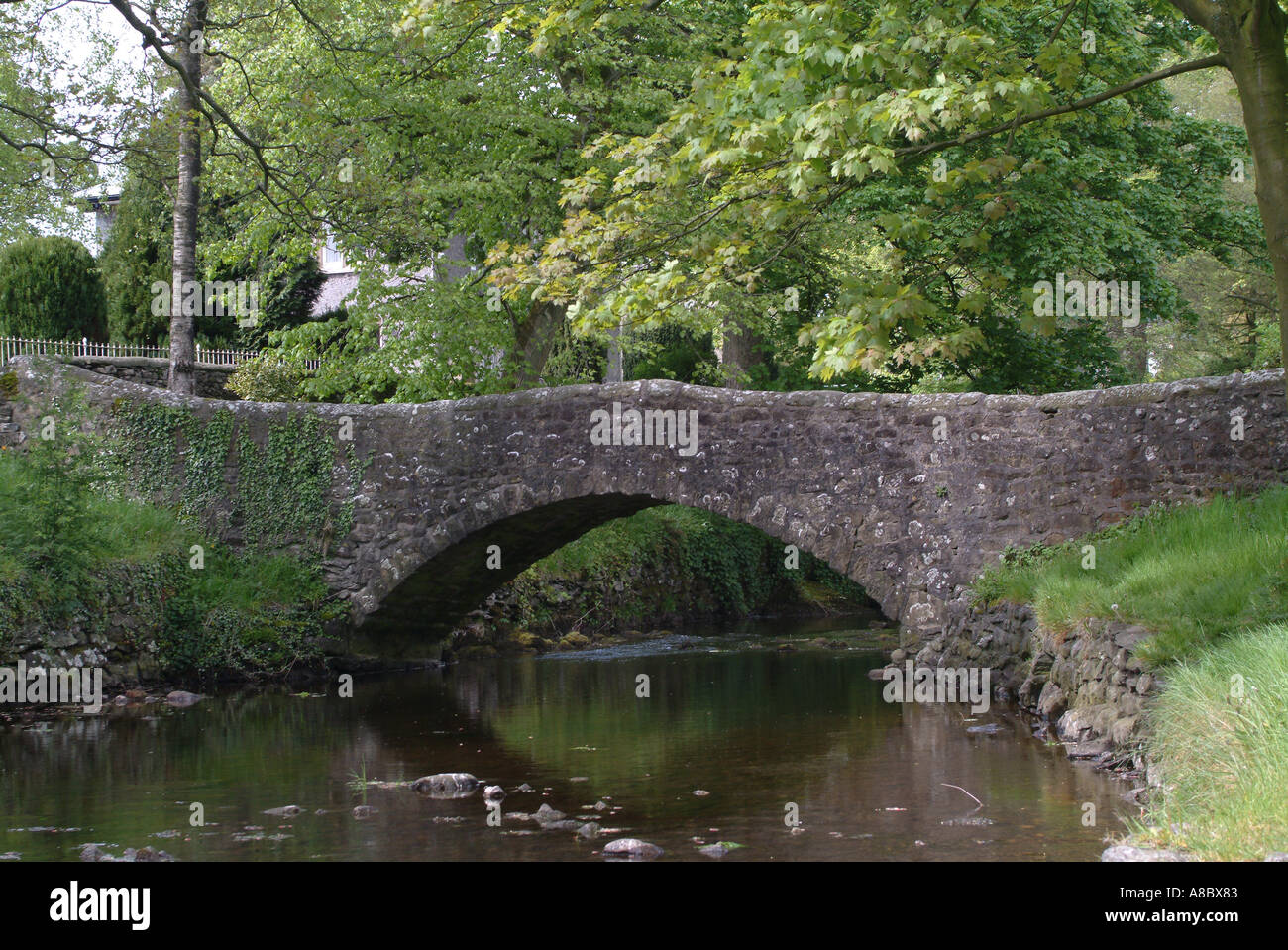 Old Stone Bridge over Clapham Beck Yorkshire Dales National Park