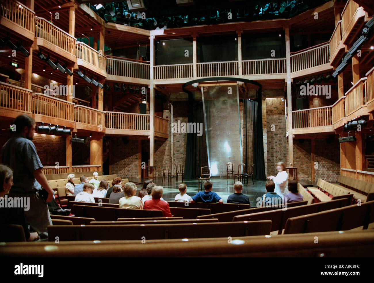 Interior of the swan theatre hi-res stock photography and images - Alamy