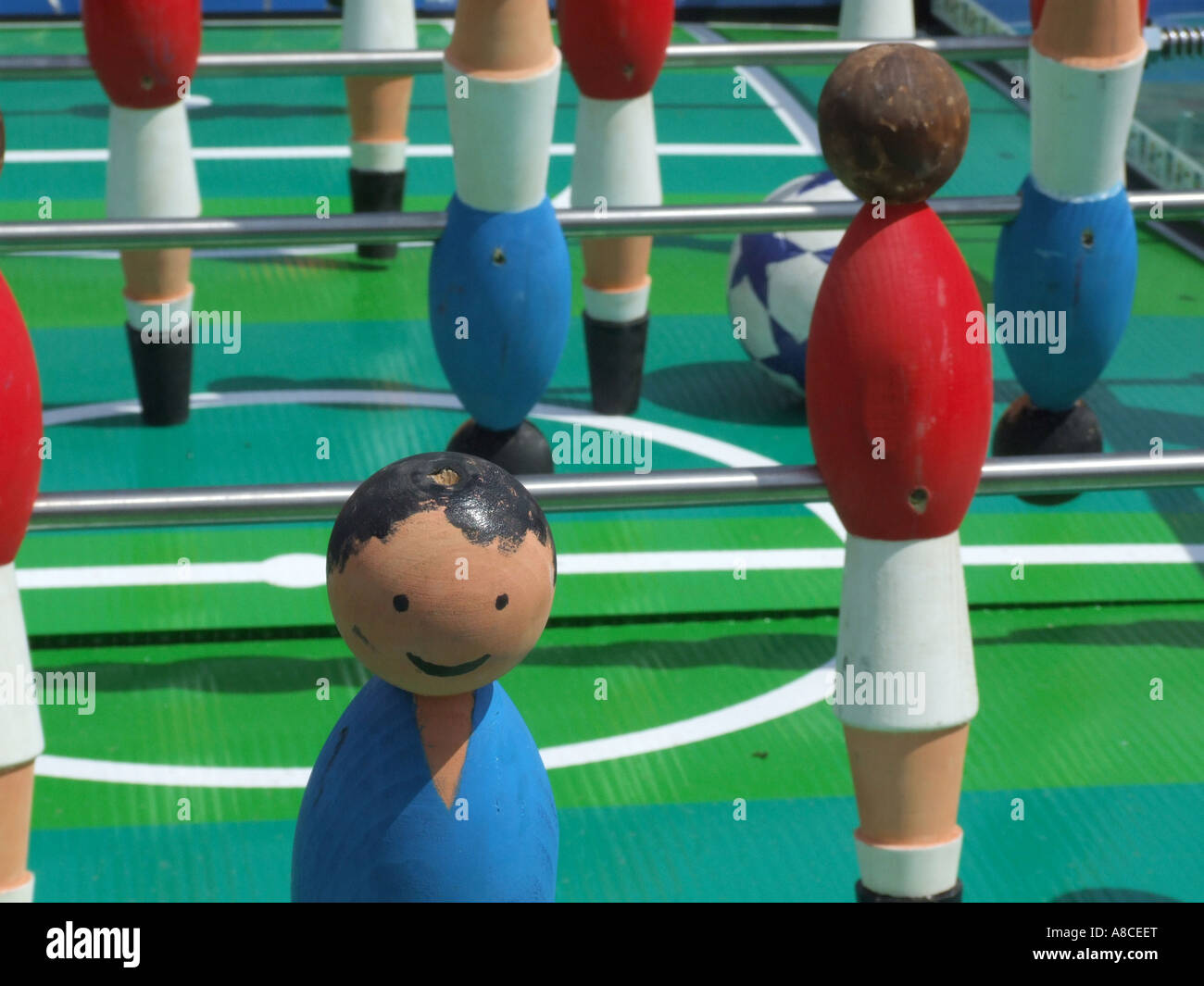 table football game Stock Photo Alamy