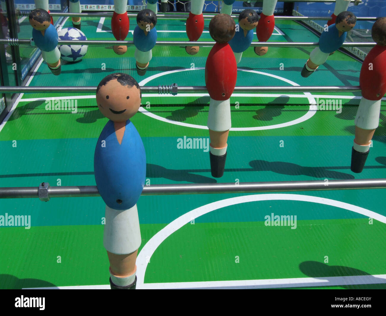 table football game Stock Photo Alamy