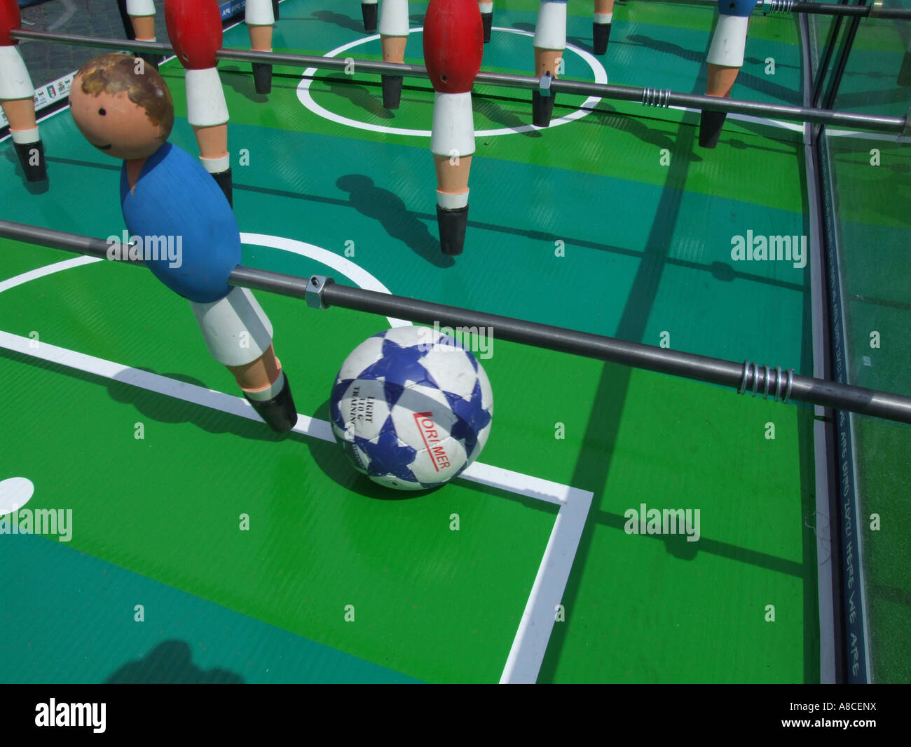 table football game Stock Photo Alamy