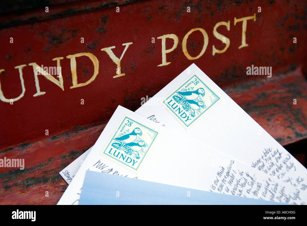 Lundy postcard hires stock photography and images Alamy