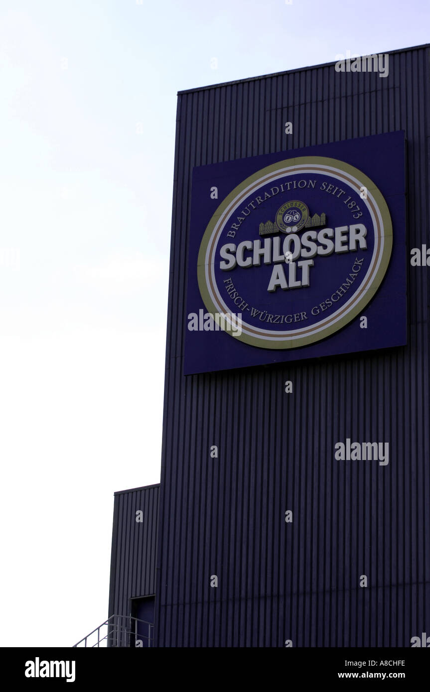 Derendorf Dusseldorf Schlosser Alt Brewery Brauerei Stock Photo Alamy