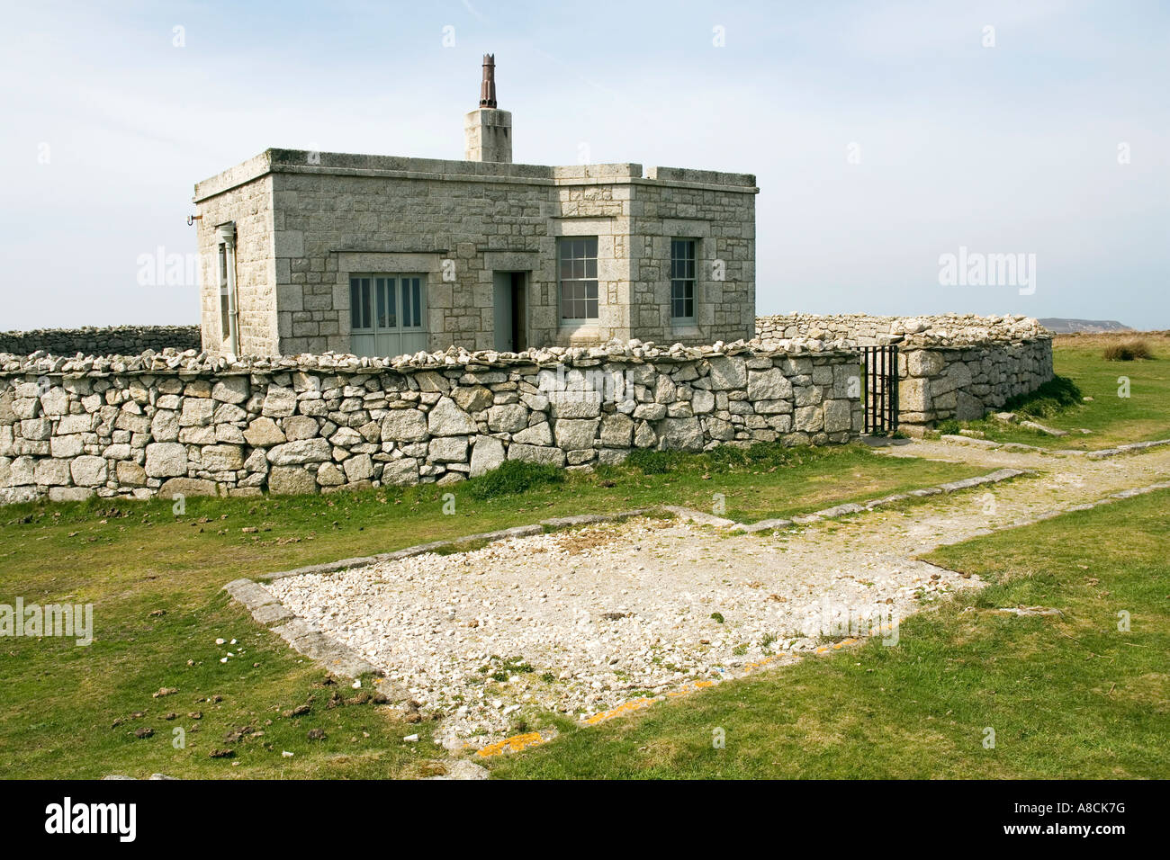 UK Lundy Island Tibbetts Landmark Trust property formerly Admiralty