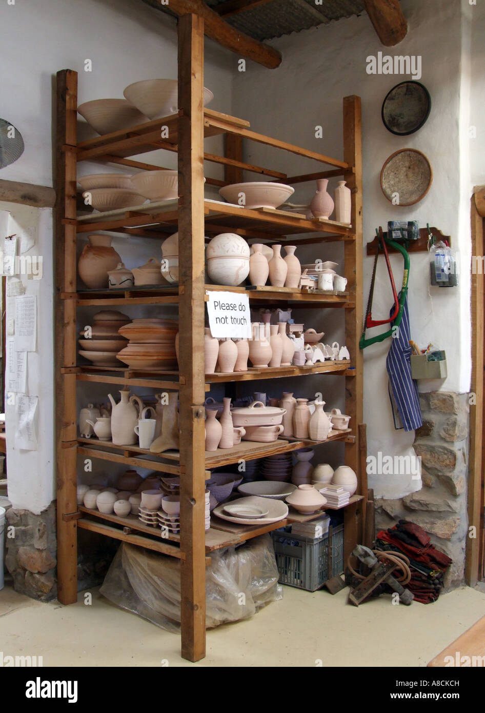 Local made pottery on sale. McGregor western cape South Africa Stock Photo Alamy