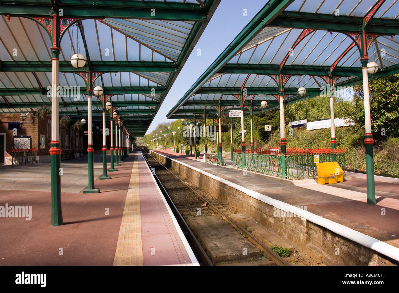 Ulverston railway station, Lake District, UK Stock Photo - Alamy