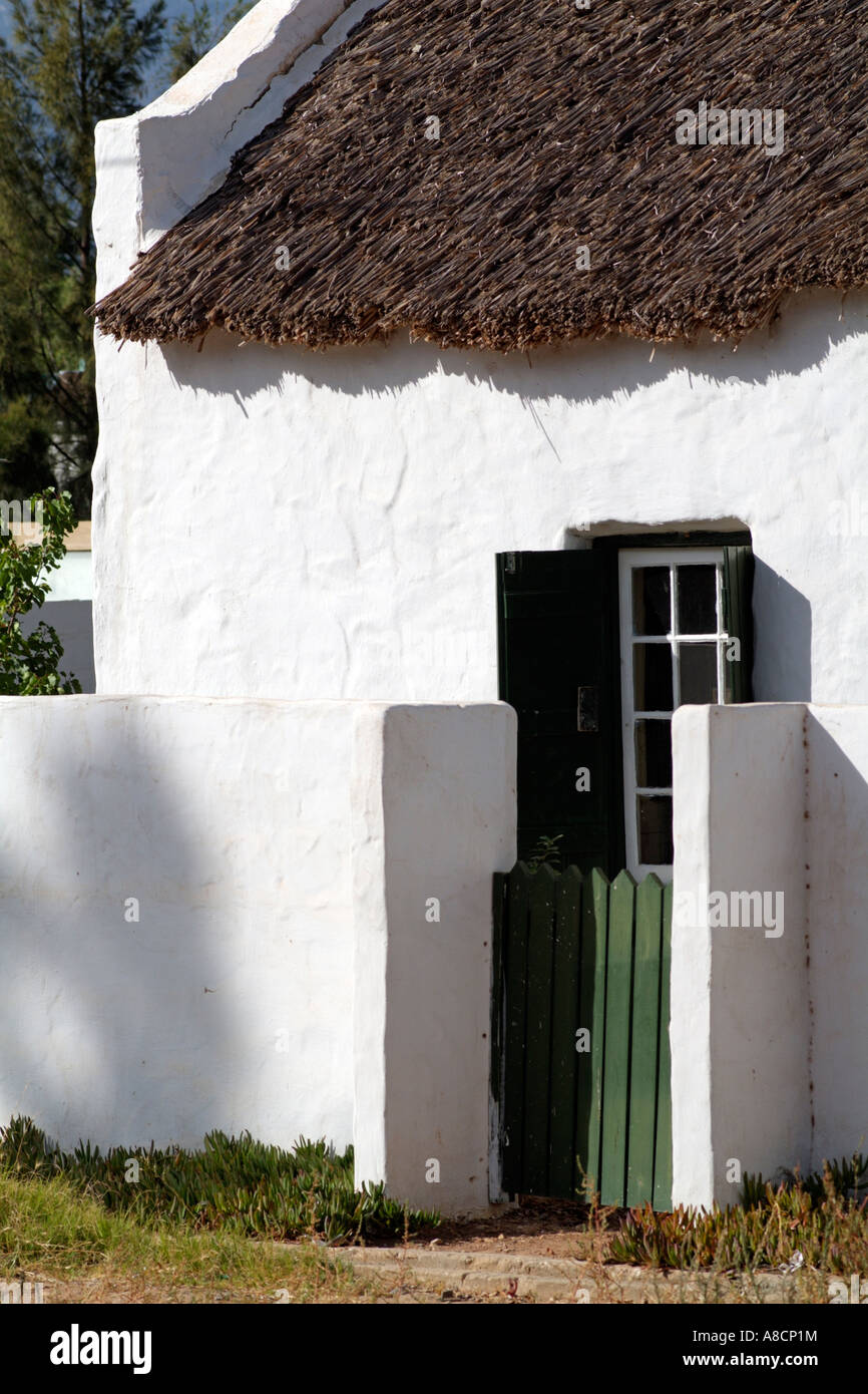 Thatched cottage at McGregor western cape South africa Stock Photo Alamy
