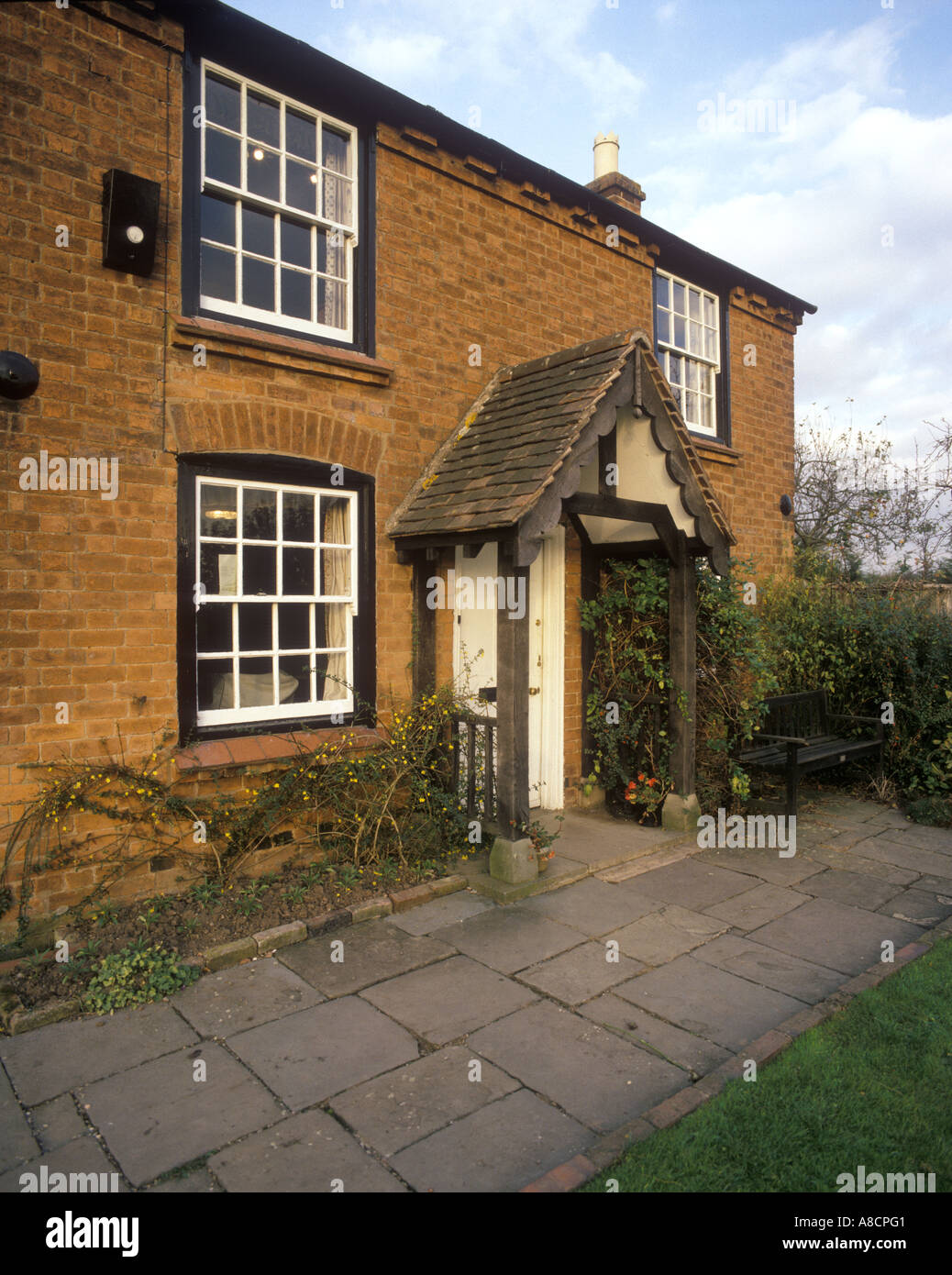 Edward Elgar's birthplace at Lower Broadheath, Herefordshire Stock Photo