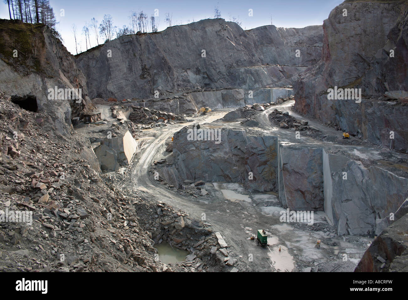 Slate quarry hires stock photography and images Alamy