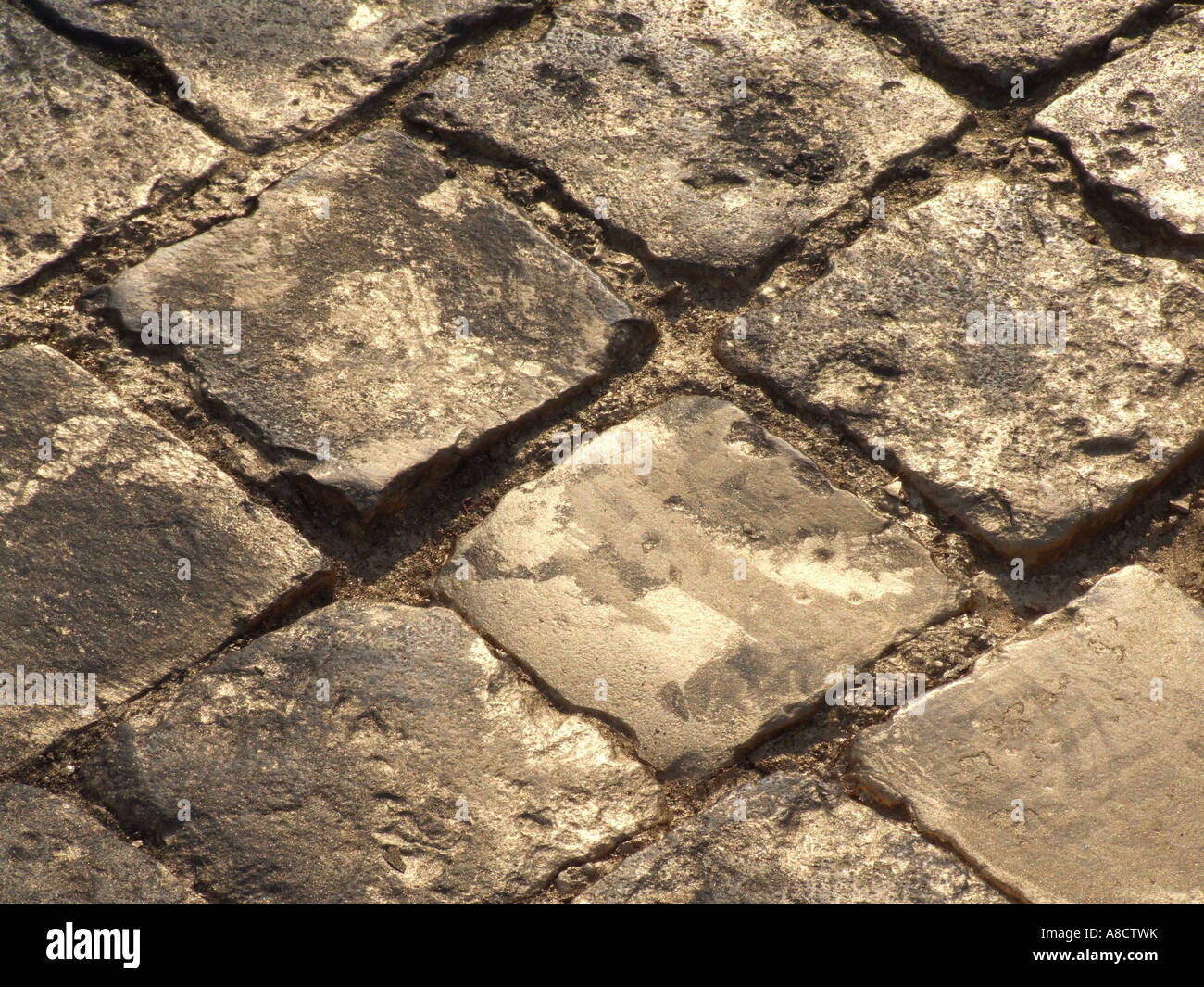 street paved with gold Stock Photo Alamy
