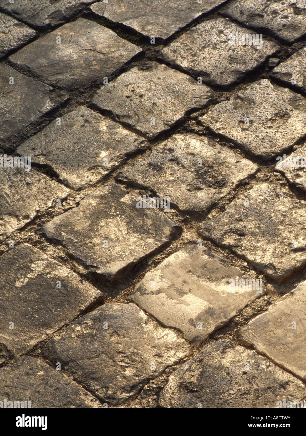 street paved with gold Stock Photo Alamy