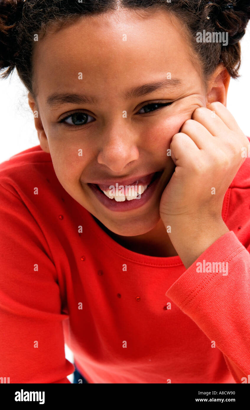 African american girl 9 years hi-res stock photography and images - Alamy