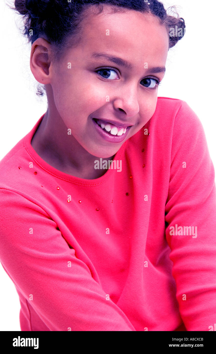 African american girl 9 years hi-res stock photography and images - Alamy