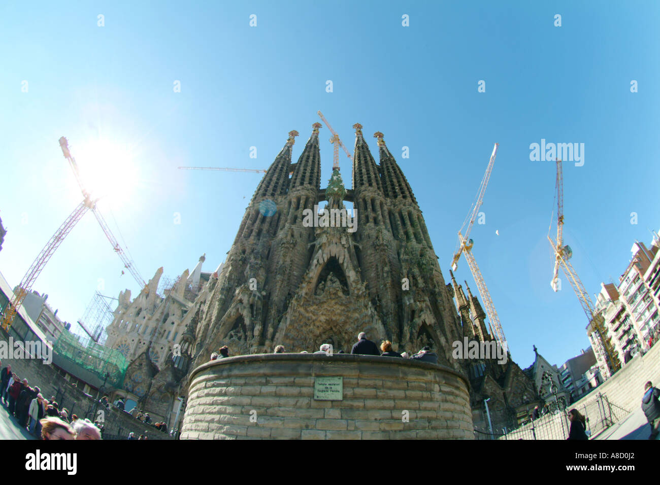 La, Sagrada, Familia, Antoni, Gaudi, Barcelona, Spain, Antoni, Gaudi 