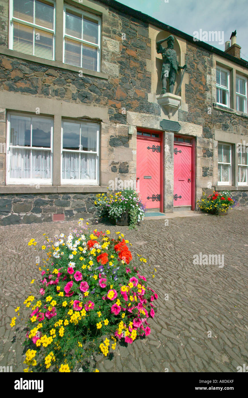 The house at Lower Largo, East Neuk, Scotland where Alexander Selkirk