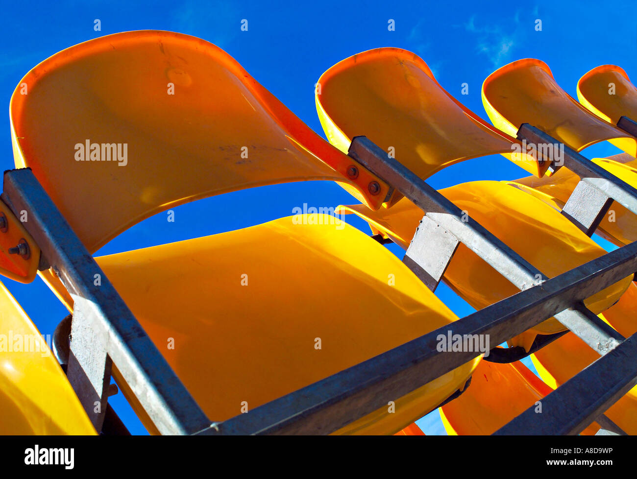 Plastic stadium seats hi-res stock photography and images - Alamy