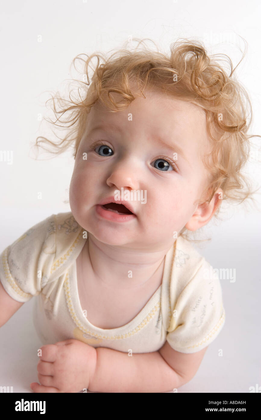 Portrait of a baby girl Stock Photo - Alamy
