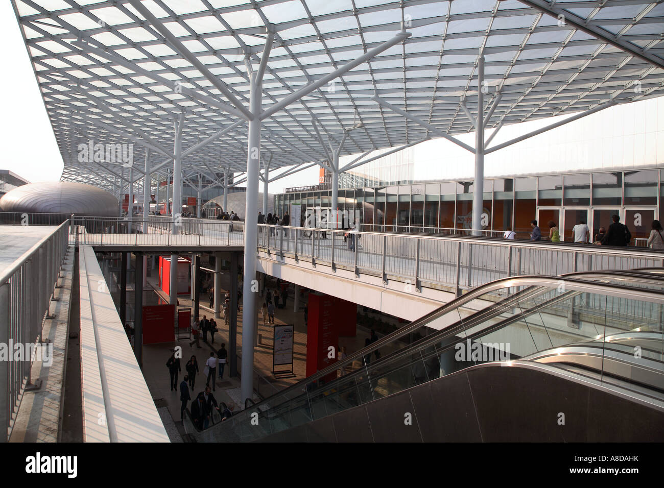 Fiera Rho New Fiera Milano Rho-Pero projected by architect Massimiliano Fuksas ...
