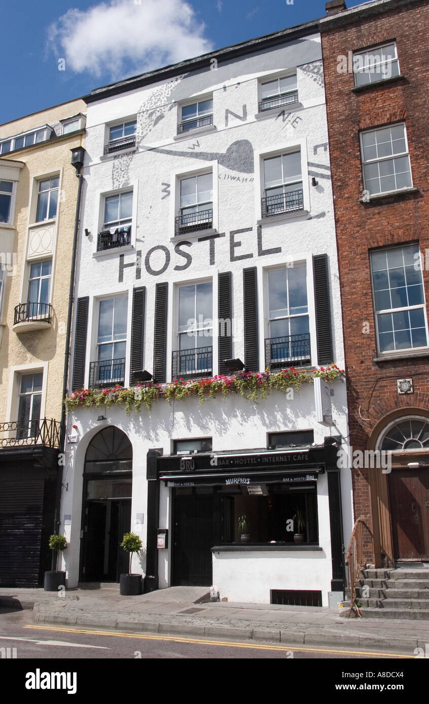 Bru Bar and Hostel Cork Ireland Stock Photo Alamy