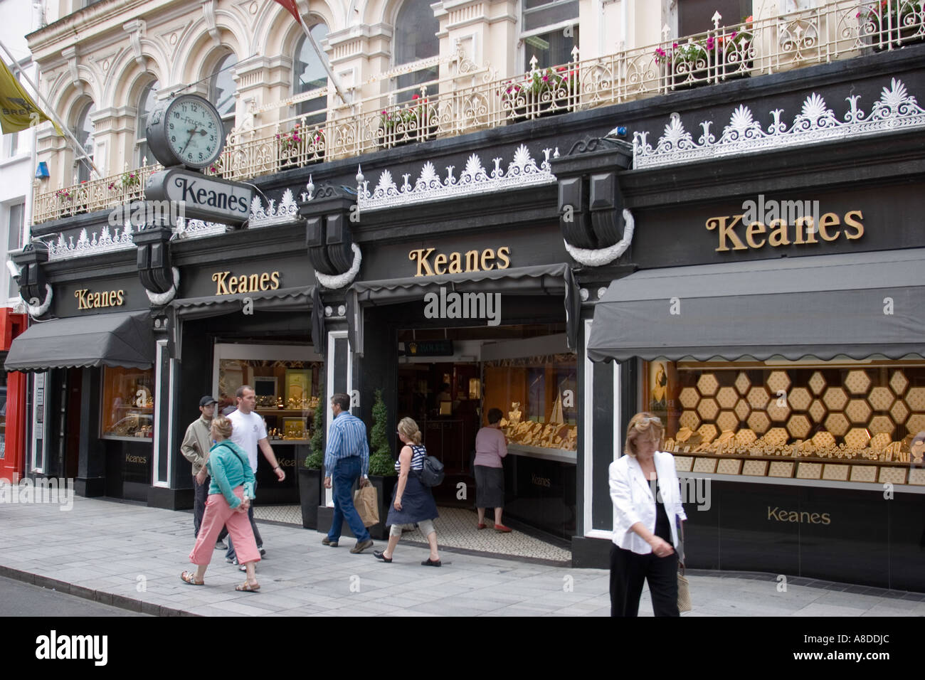 Keanes Jewellers Shop Cork Ireland Stock Photo Alamy