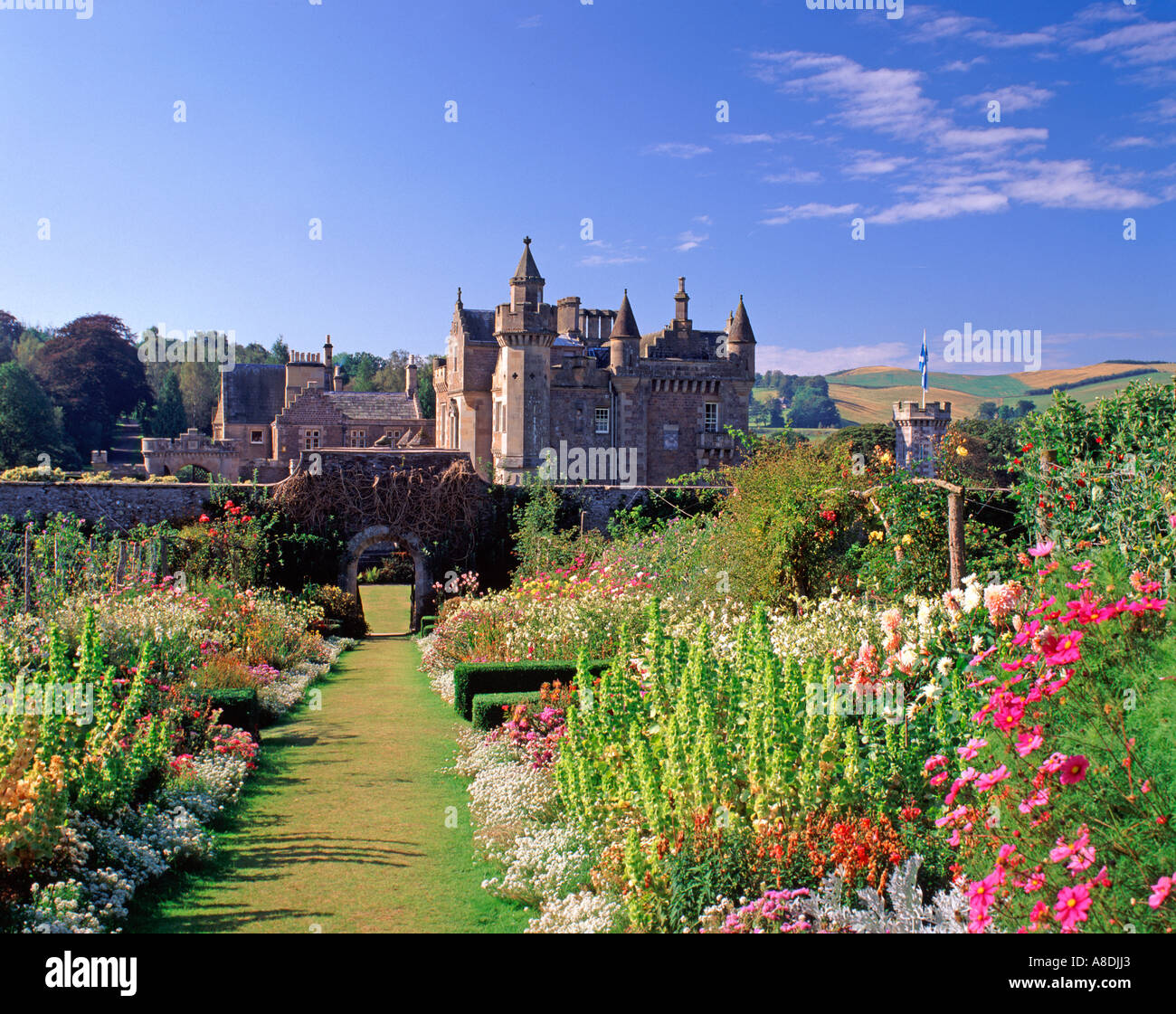 Abbotsford House, Border Region, Scotland, UK Stock Photo - Alamy