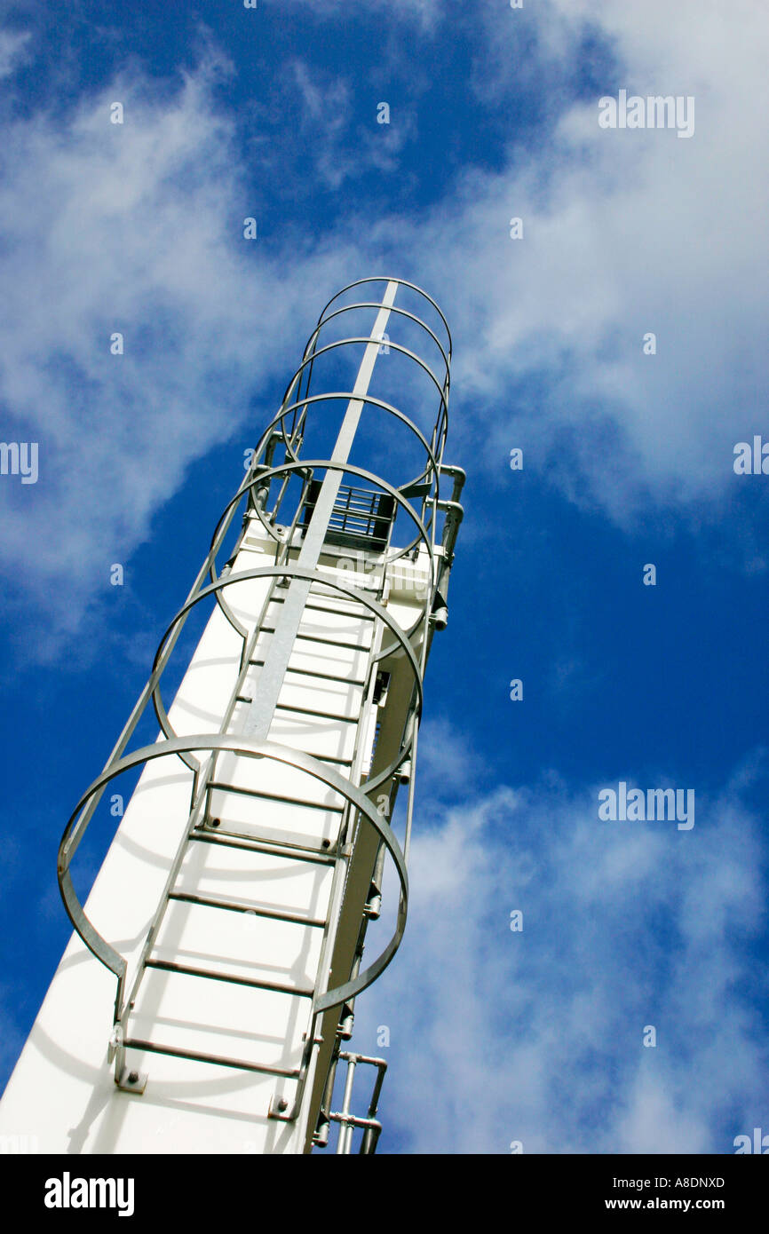 Access ladder Stock Photo