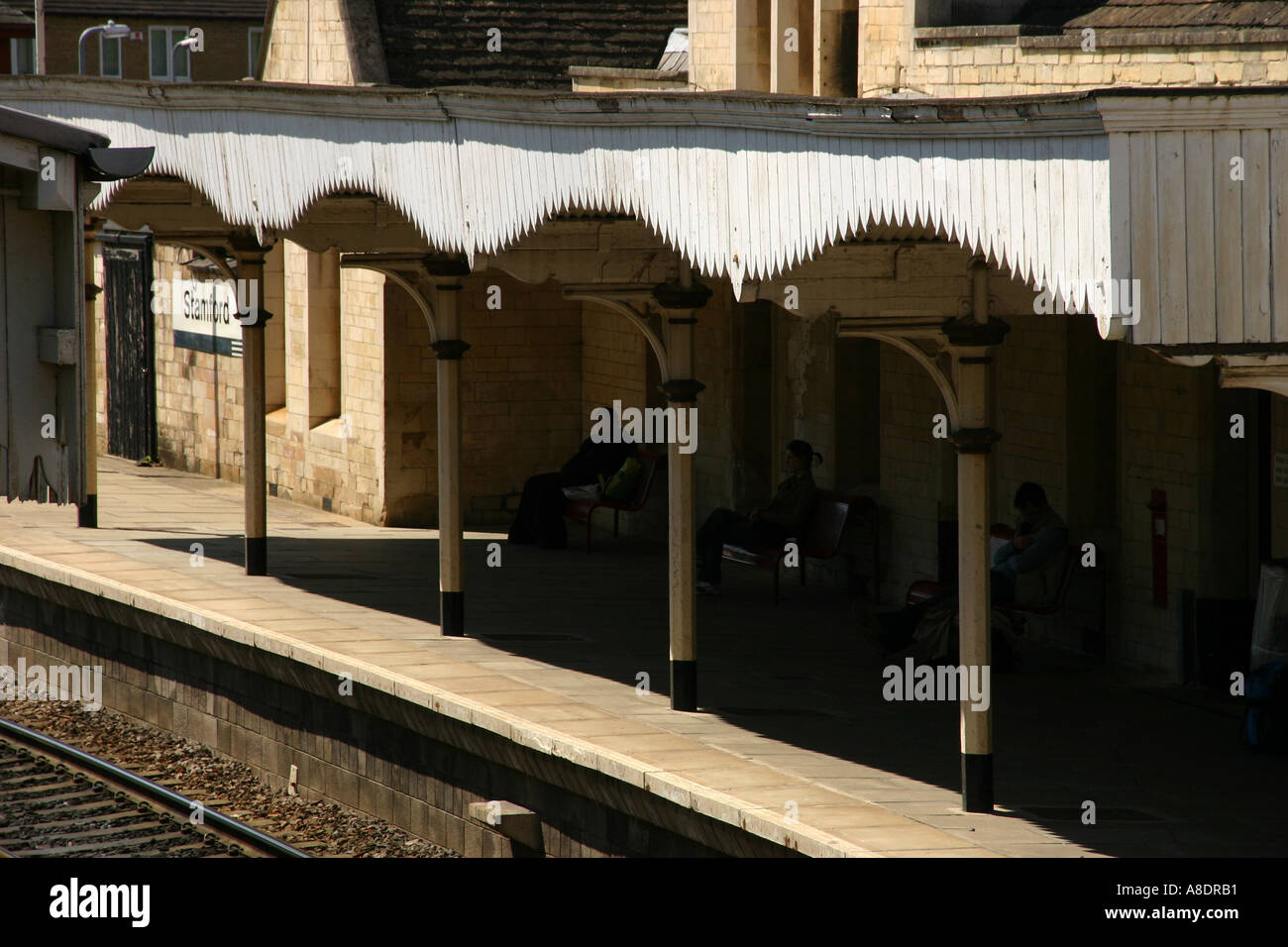 Stamford Railway Station Stock Photo Alamy