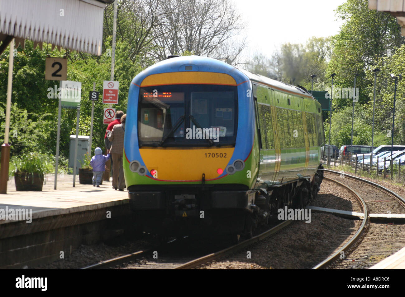 Central Railways Train Stock Photo