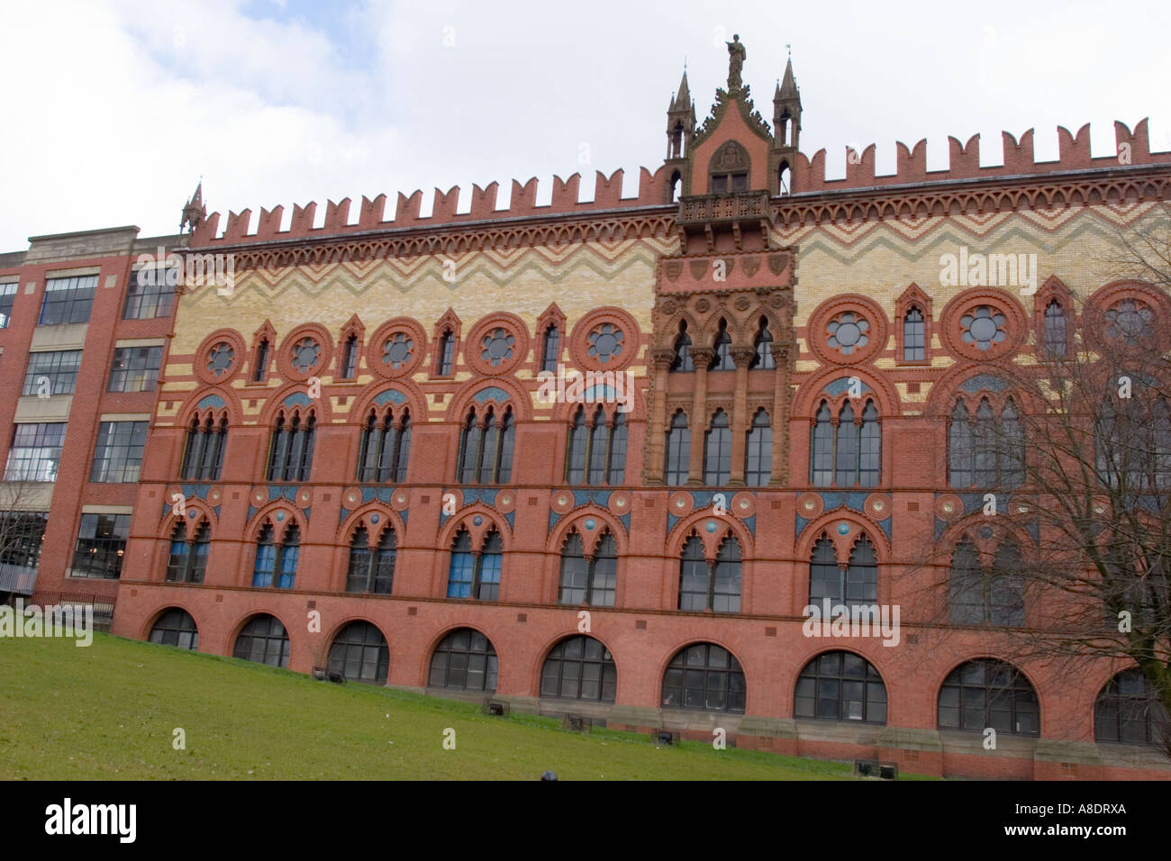 Former Templetons Carpet Factory, Glasgow Scotland GB UK Stock Photo