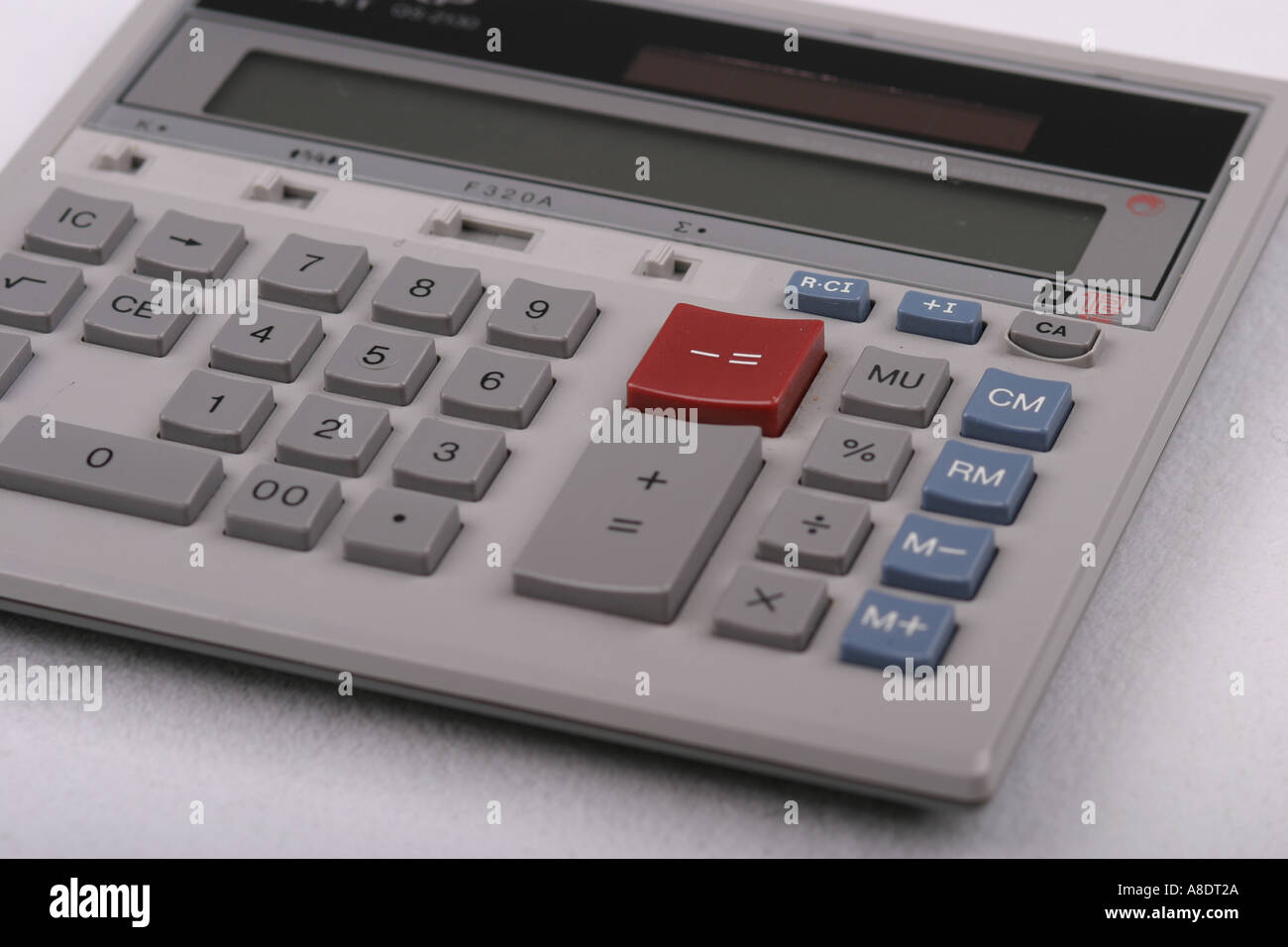Ten Key Calculator Stock Photo - Alamy