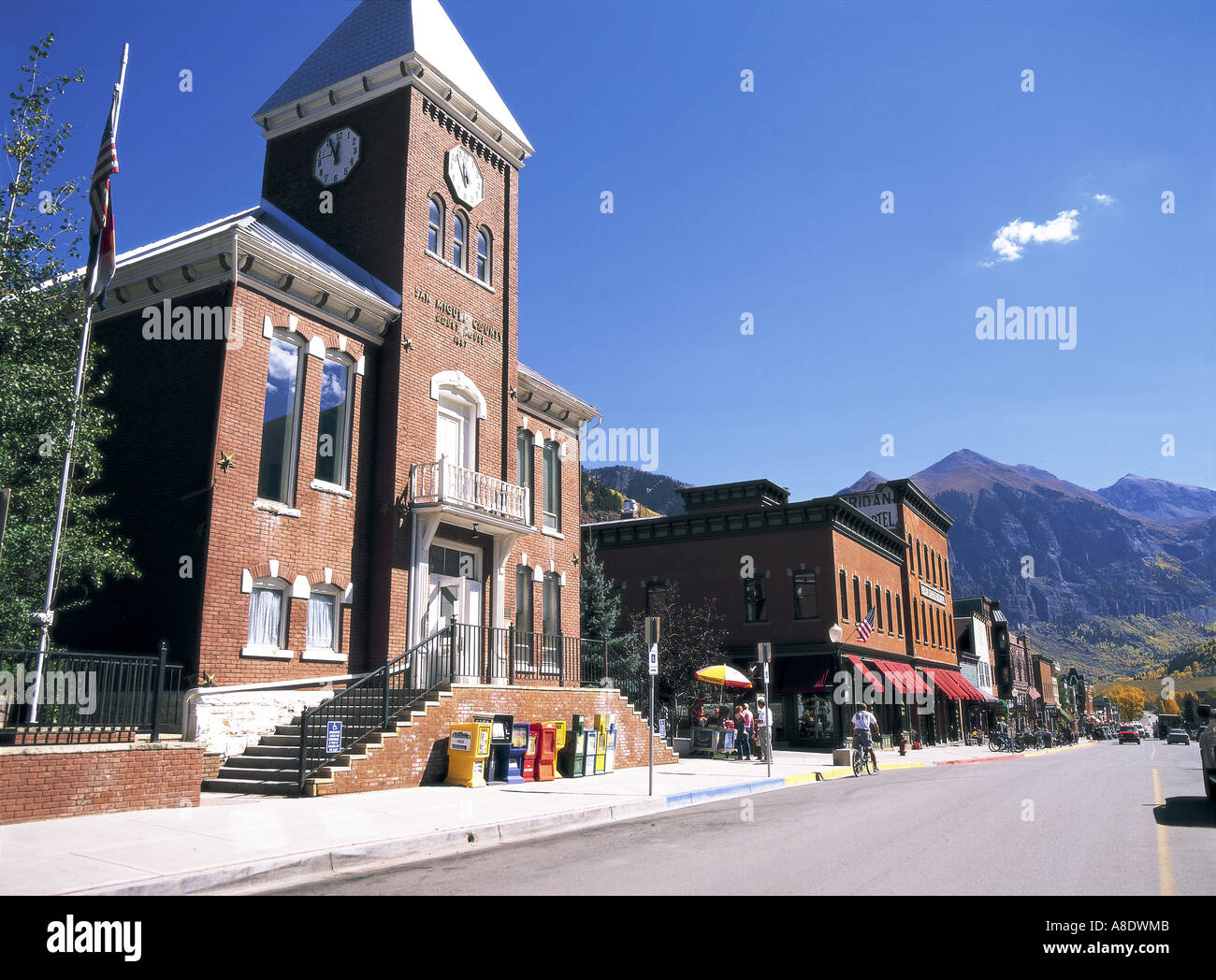 Telluride, Colorado, USA Stock Photo