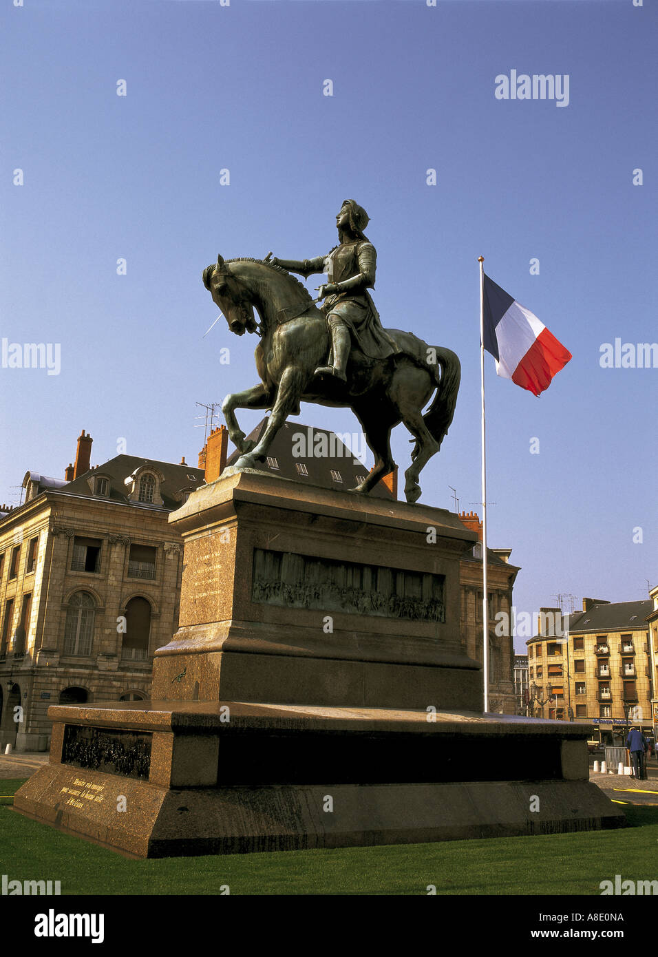 Joan of Arc statue Orleans, France Stock Photo Alamy