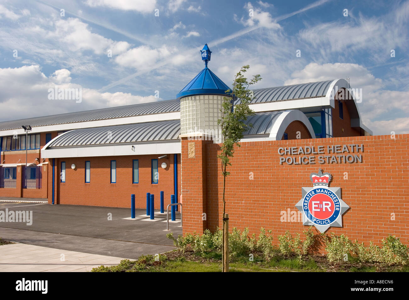Cheshire Stockport Cheadle Heath new police station Stock Photo