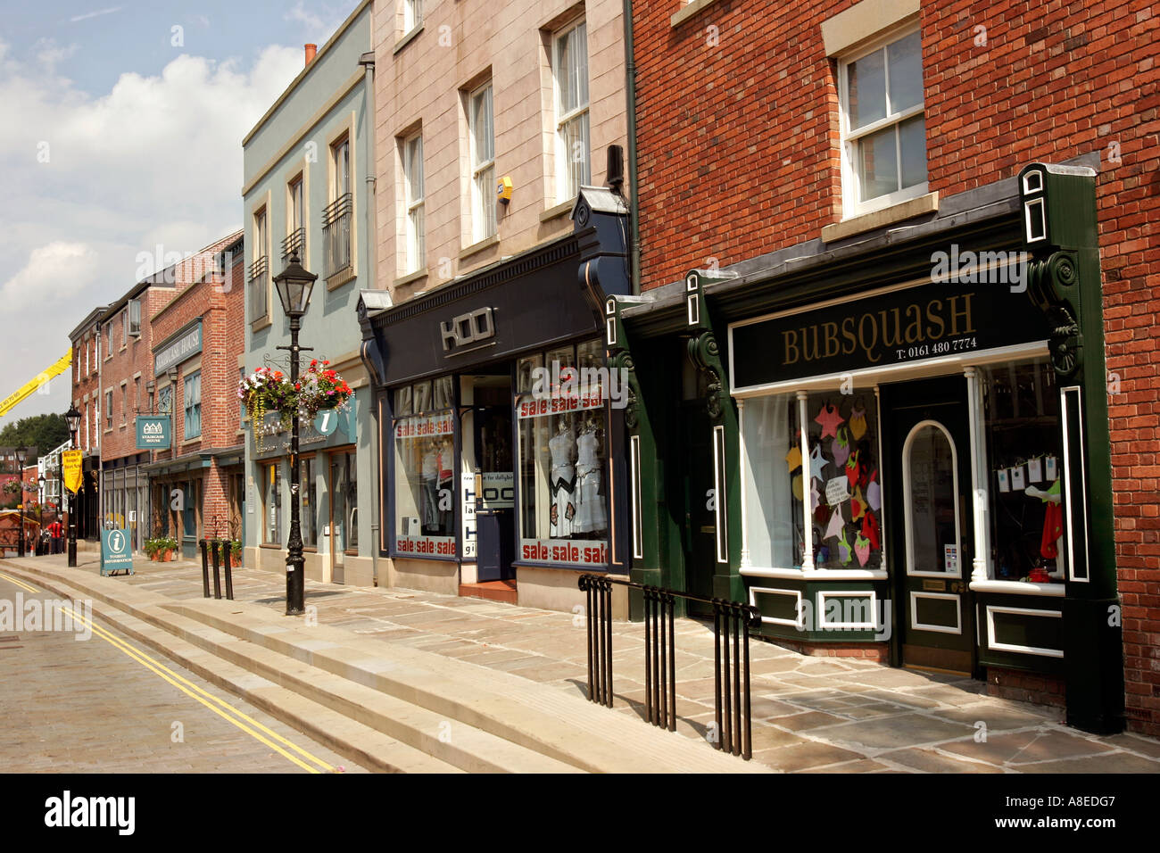 Cheshire Stockport Town Centre Market Place Staircase House Stockport