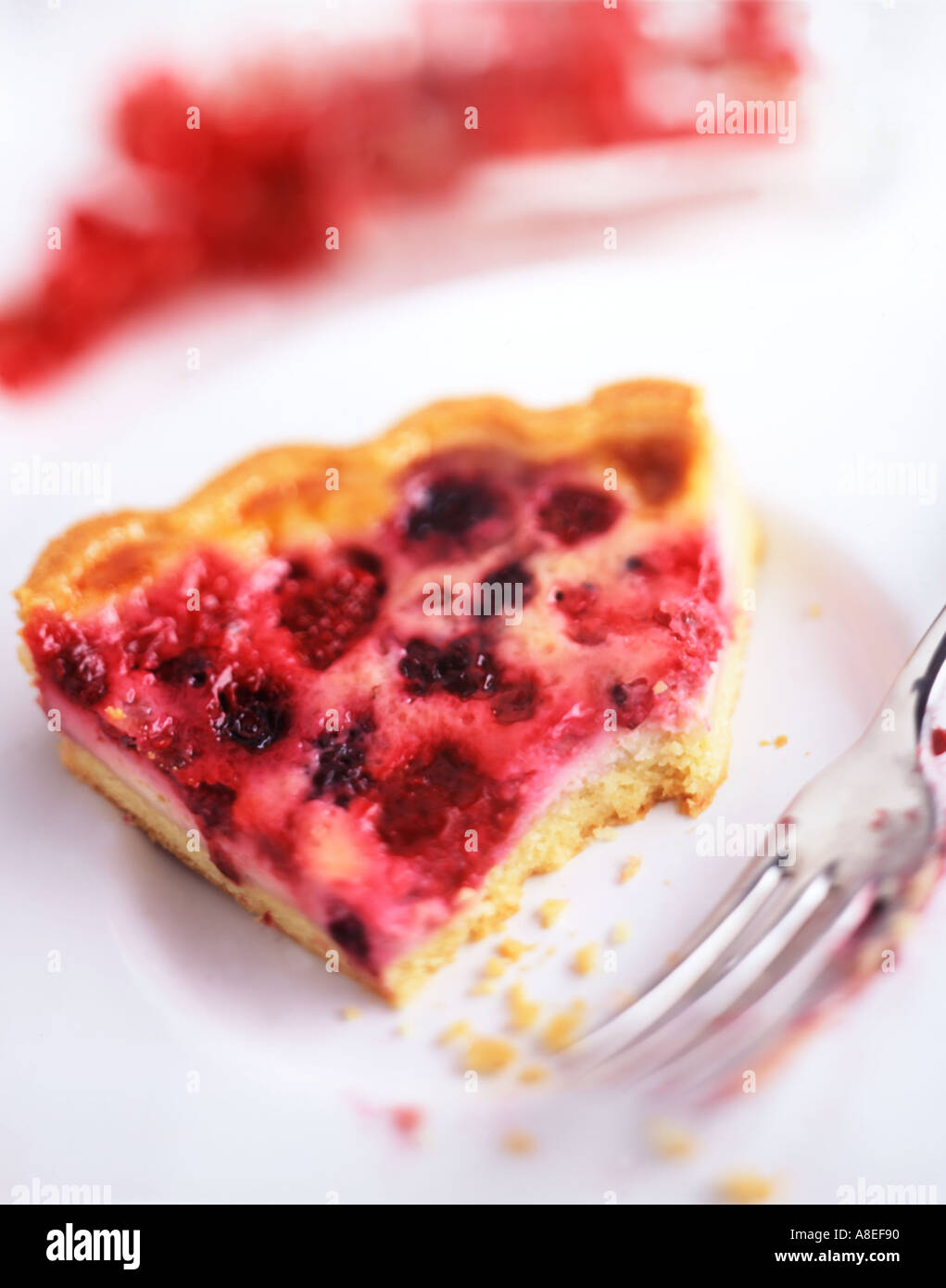 berry tart Stock Photo
