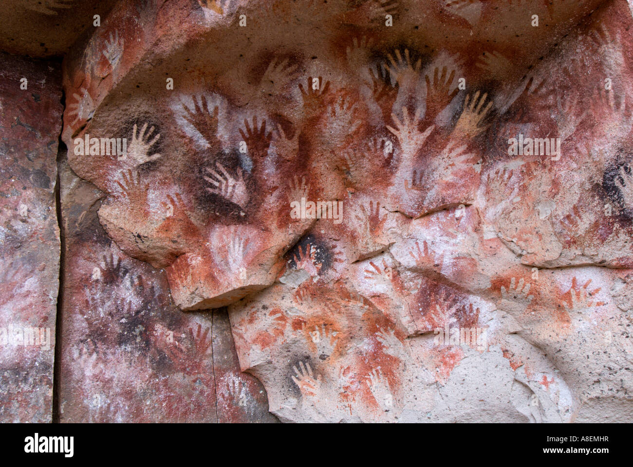 Ancient Hands, Stencil Paintings, Rio Pinturas Canyon, Cave of the ...