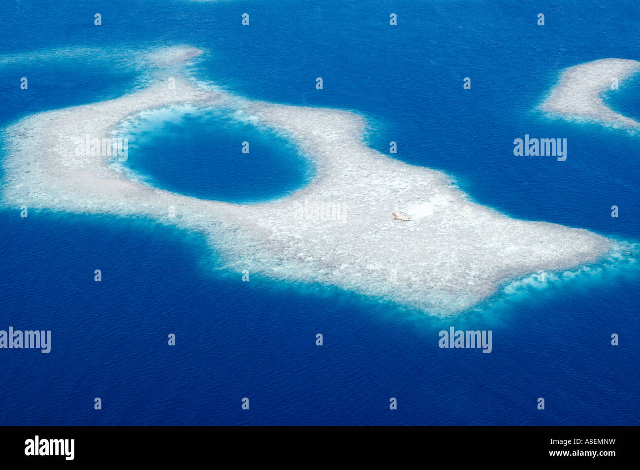 Aerial view of a tropical coral reef, Maldives Stock Photo - Alamy