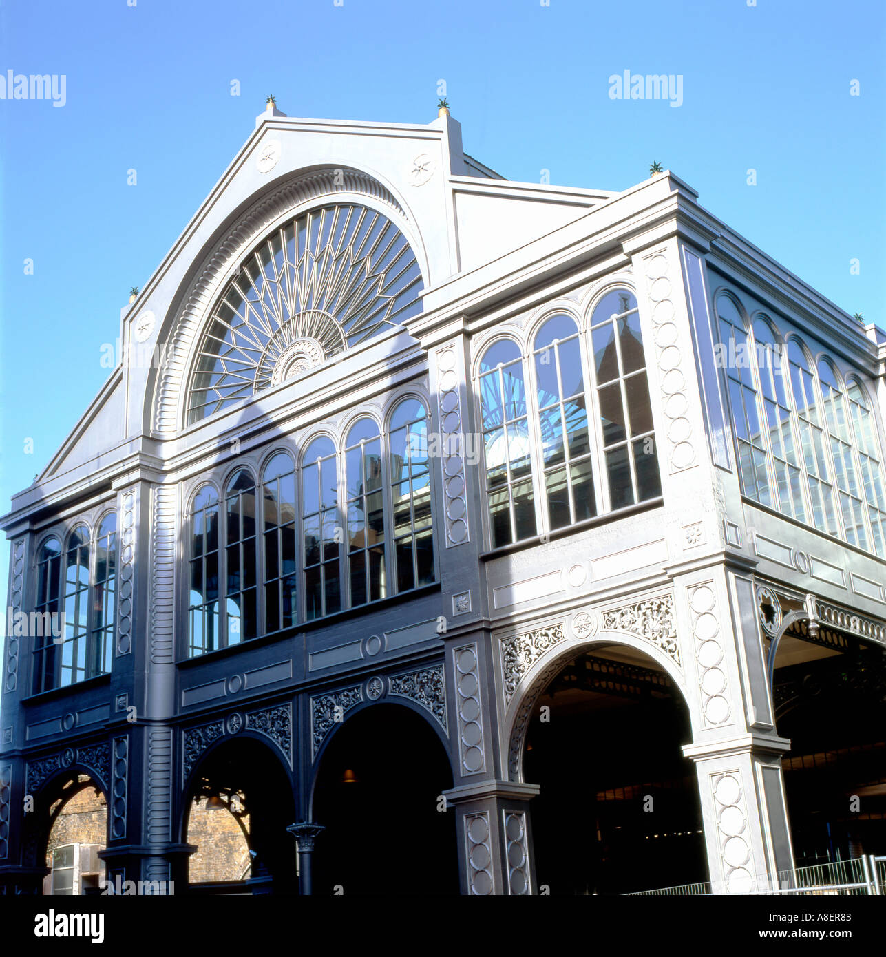Exterior view of the Roast restaurant building Borough Market London