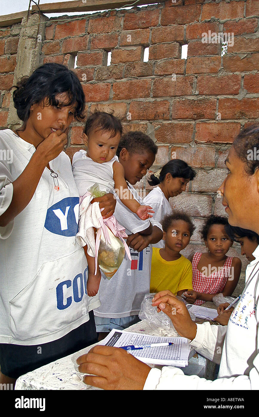 children-receiving-malaria-tablets-ecuador-guayaquil-stock-photo-alamy