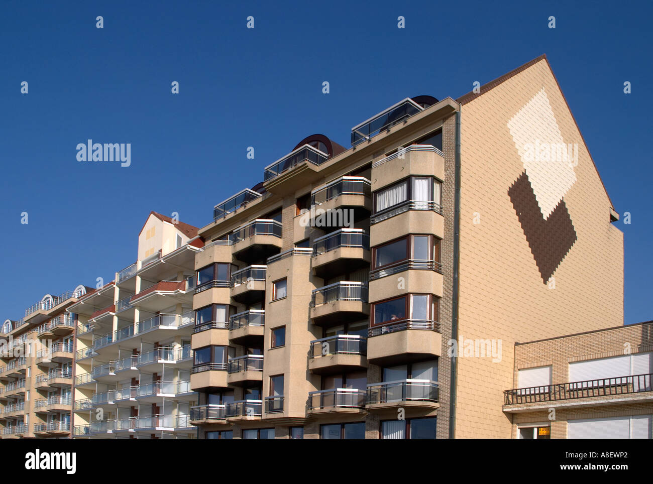 The seafront at Bray Dunes, NordPasdeCalais, France Stock Photo Alamy