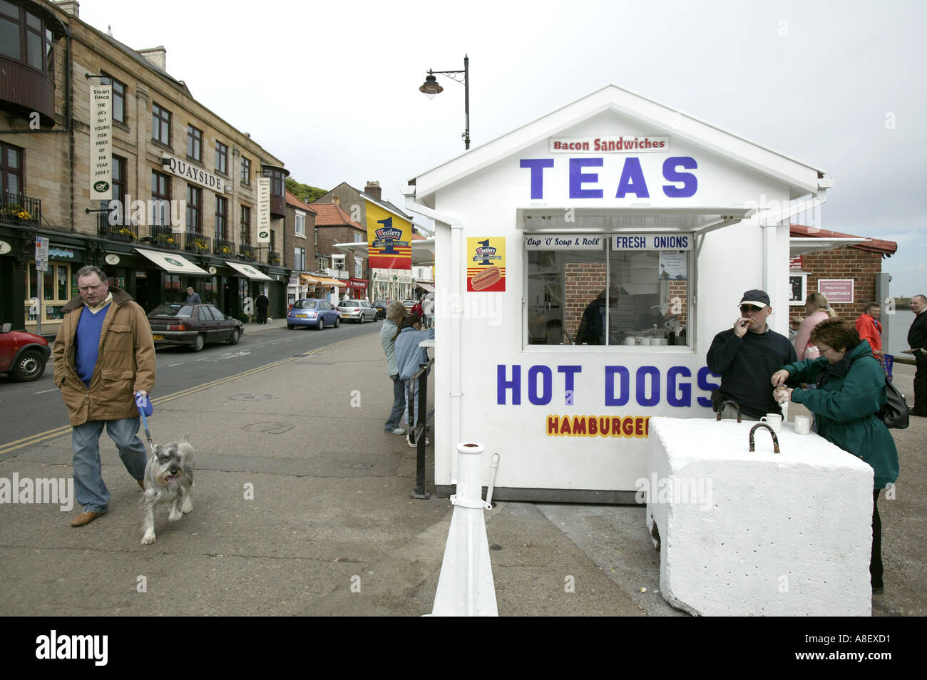 Stand stall whitby england seaside hires stock photography and images