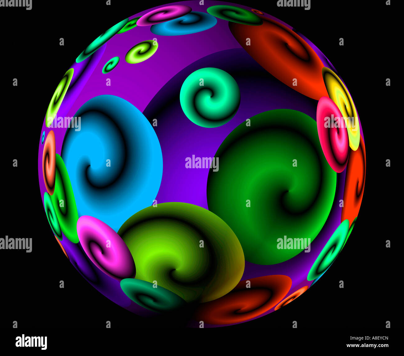 Distinct spiral shapes hi-res stock photography and images - Alamy
