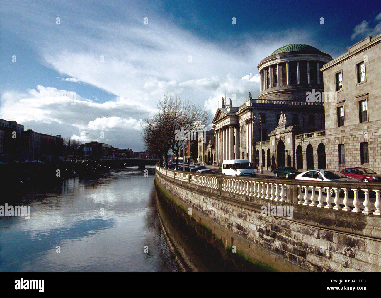 Four Courts Dublin Ireland Stock Photo